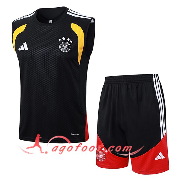 Ensemble Training Debardeurs Allemagne Noir 2025/2026