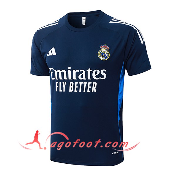 Training T-Shirt Real Madrid Bleu Royal 2025/2026