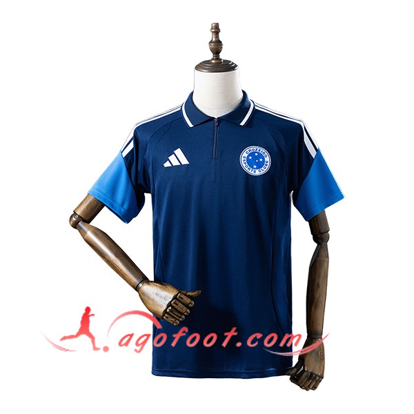 Training T-Shirt Cruzeiro Bleu/Blanc 2025/2026 -02