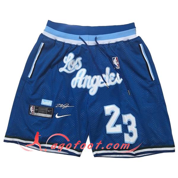 Shorts NBA Los Angeles Lakers 2025/26 Bleu/Blanc