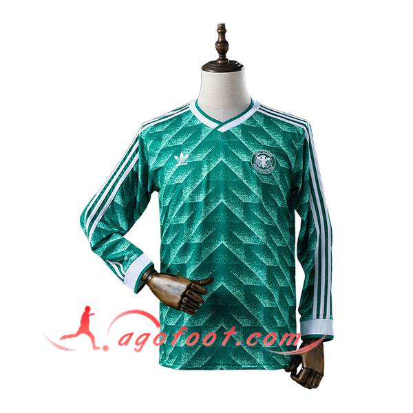 Maillot de Foot Allemagne Retro Exterieur Manches Longues 1990/1991
