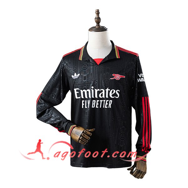 Maillot de Foot Arsenal Manches Longues Special Edition Noir 2025/2026