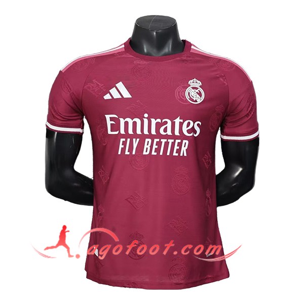 Maillot de Foot Real Madrid Special Edition Rouge 2025/2026