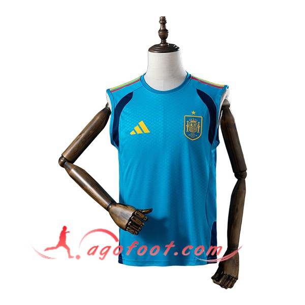 Training Debardeurs Espagne Bleu 2025/2026