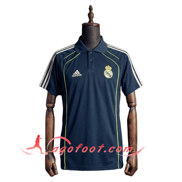 Polo Foot Real Madrid Bleu Foncé 2026/2027