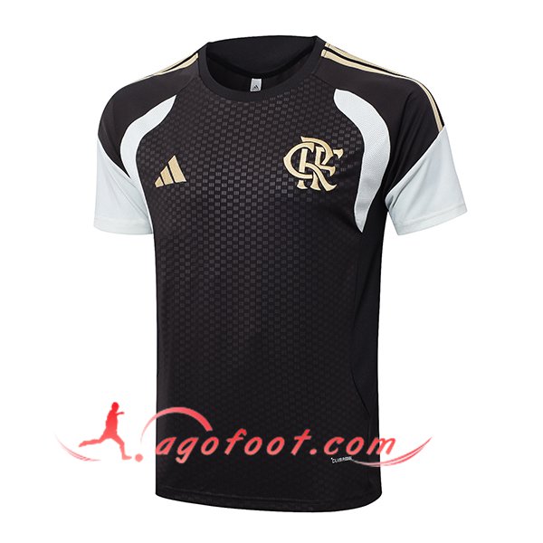 Training T-Shirt Flamengo Noir/Blanc/Jaune 2026/2027