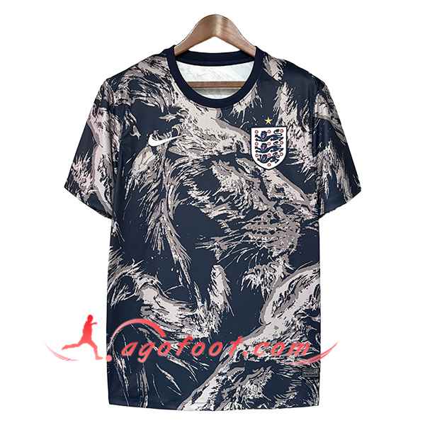 Training T-Shirt Angleterre Gris/Noir 2026/2027