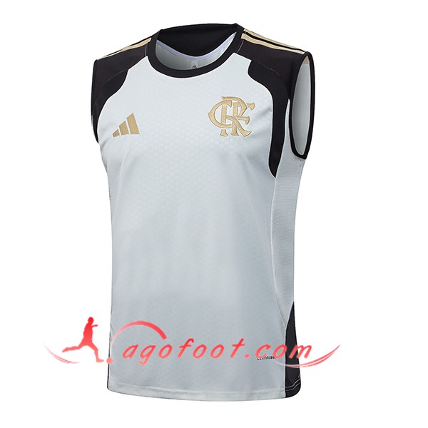 Training Debardeurs Flamengo Blanc/Noir/Jaune 2026/2027