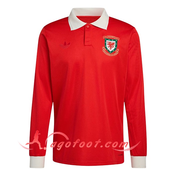 Maillot Equipe Foot Pays de Galles 150th Anniversary Manches Longues 2026/2027