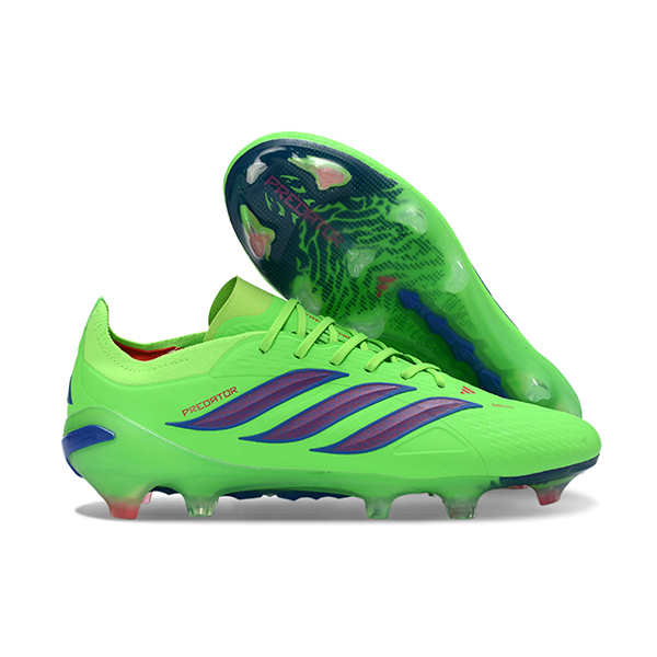 Adidas Chaussures de Foot 26 Predator Elite FG Vert/Pourpre