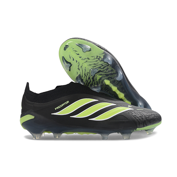Adidas Chaussures de Foot 26 Predator Elite LL FG Noir/Vert