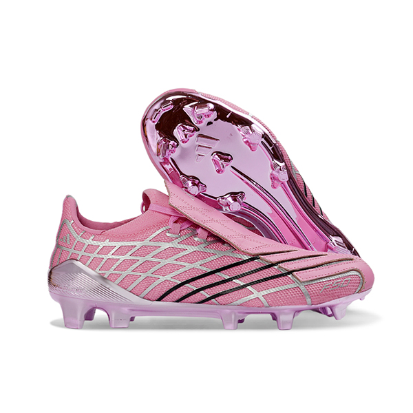 Adidas Chaussures de Foot F50 Elite FG Rose/Gris