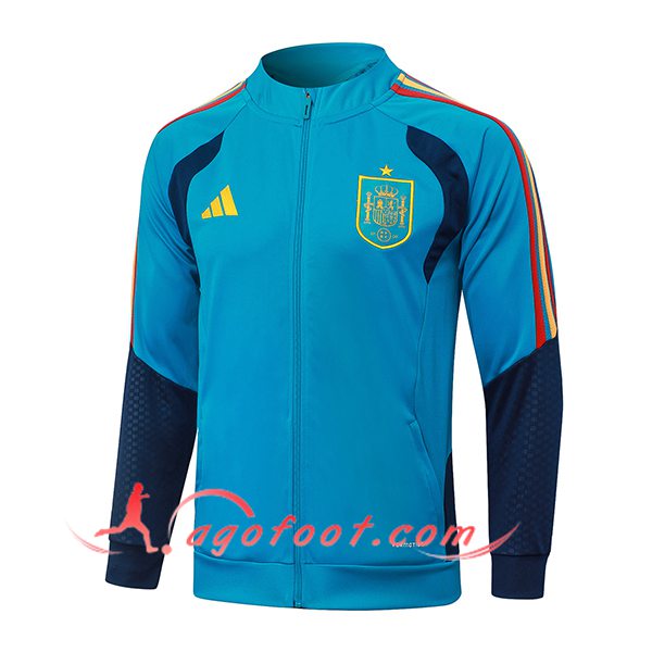 Veste Foot Espagne Bleu 2026/2027