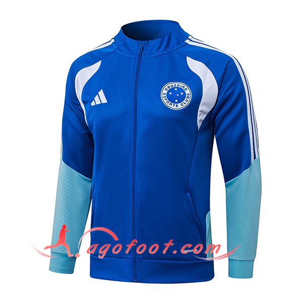 Veste Foot Cruzeiro Bleu 2026/2027