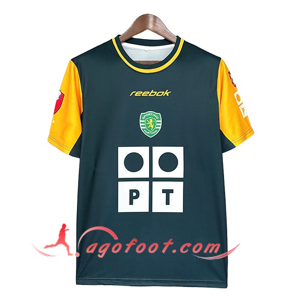 Training T-Shirt Sporting Lisbon Vert/Jaune 2026/2027