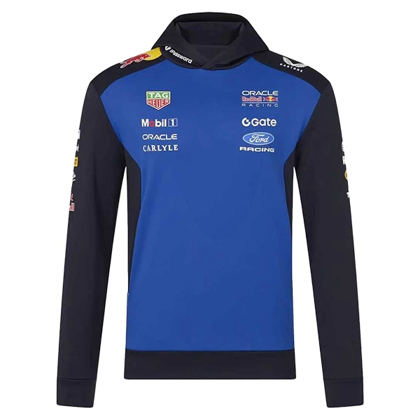 Sweatshirt Capuche F1 RedBull Racing Team Bleu/Noir 2026