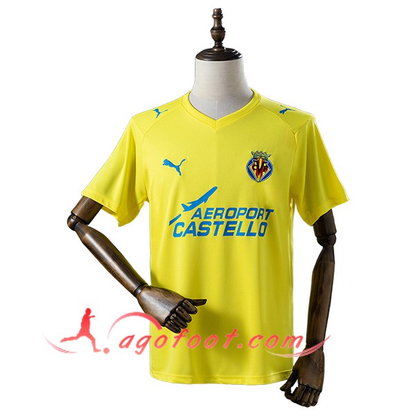 Maillot de Foot Villarreal CF Retro Domicile 2008/2009