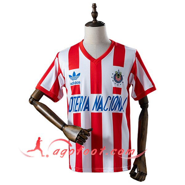 Maillot de Foot CD Guadalajara Retro Domicile 1991/1992