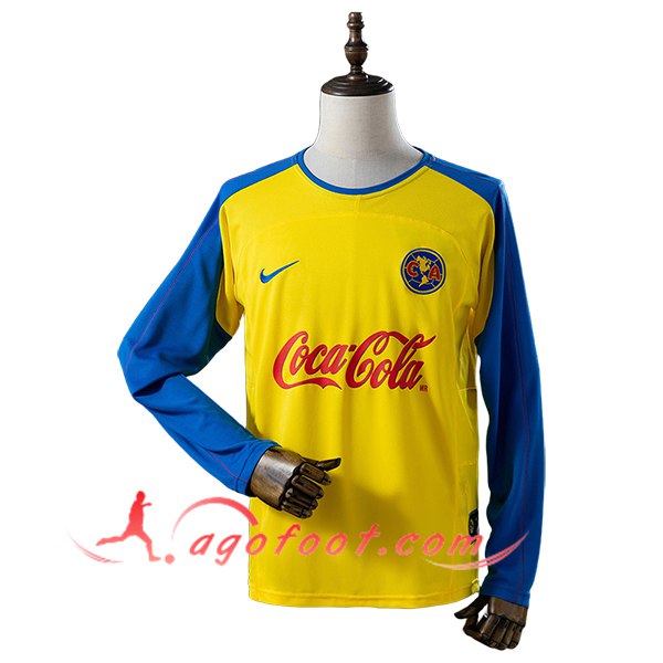 Maillot de Foot Club America Retro Domicile Manches Longues 2003/2004