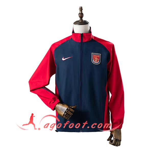 Coupe-Vent Arsenal Rouge/Bleu 2026/2027