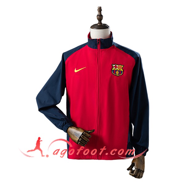 Coupe-Vent FC Barcelone Rouge/Bleu 2026/2027