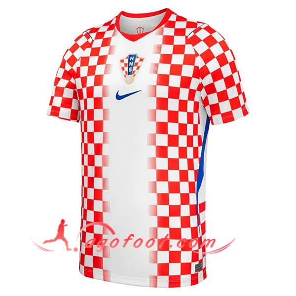 Nouveau Maillot Equipe Foot Croatie Domicile 2026/2027