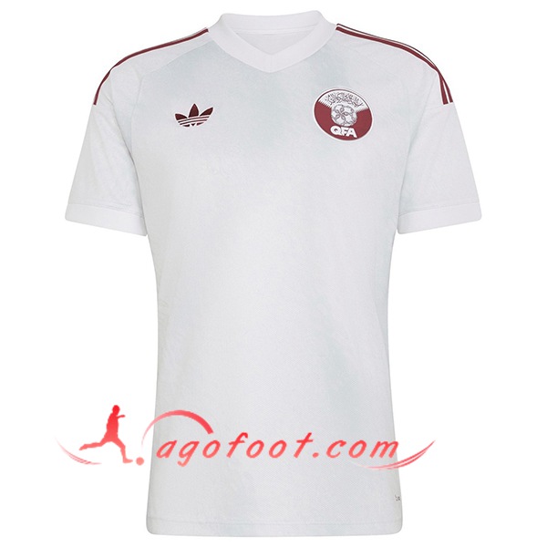 Nouveau Maillot Equipe Foot Qatar Exterieur 2026/2027