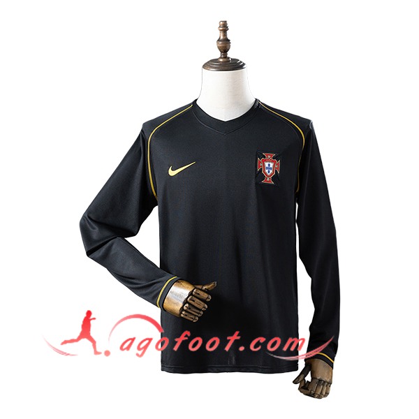 Maillot Equipe Foot Portugal Manches Longues Special Edition Noir 2026/2027