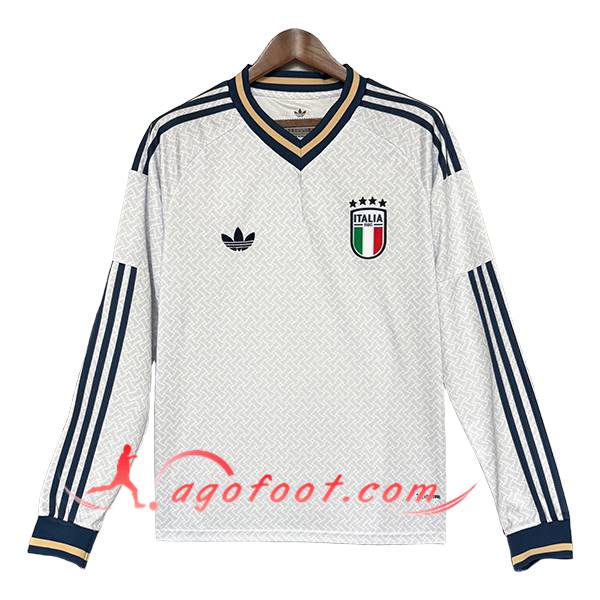 Maillot Equipe Foot Italie Exterieur Manches Longues 2026/2027