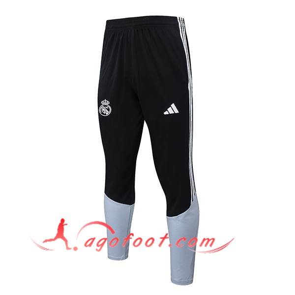 Pantalon Foot Real Madrid Noir/Gris 2026/2027