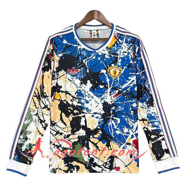 Maillot de Foot Manchester United Manches Longues Special Edition Bleu 2026/2027
