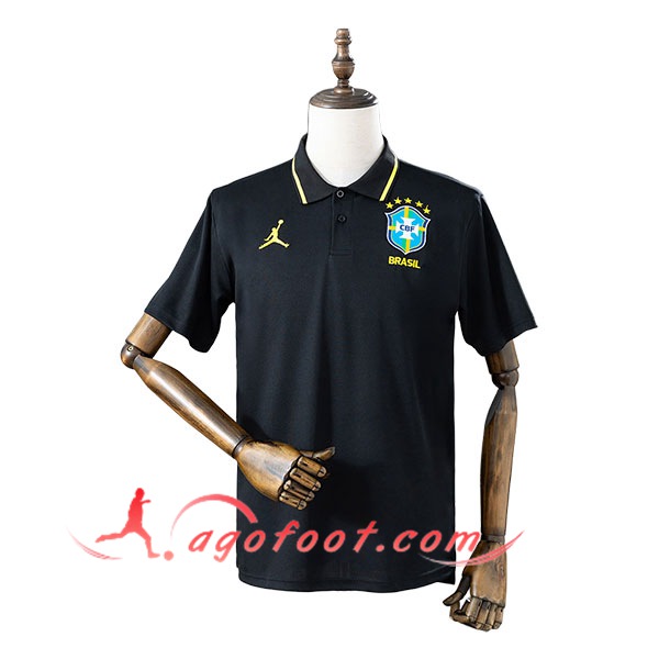 Polo Foot Brésil Noir 2026/2027