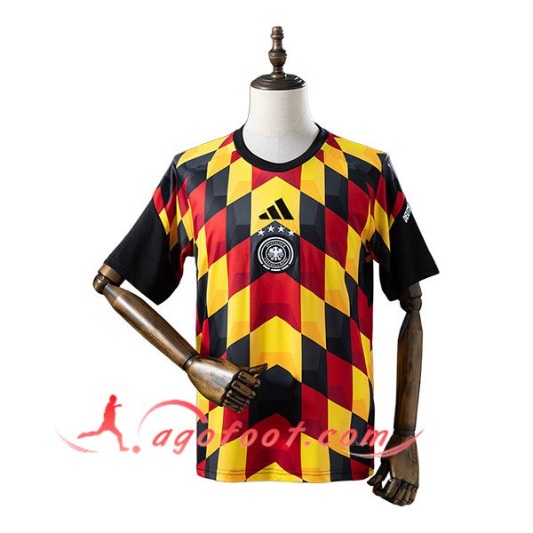 Training T-Shirt Allemagne Noir/Jaune/Rouge 2026/2027