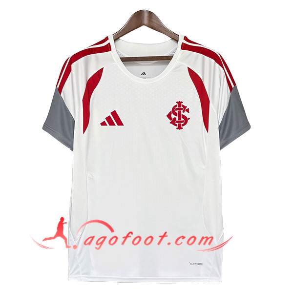 Training T-Shirt Internacional Blanc/Rouge/Gris 2026/2027