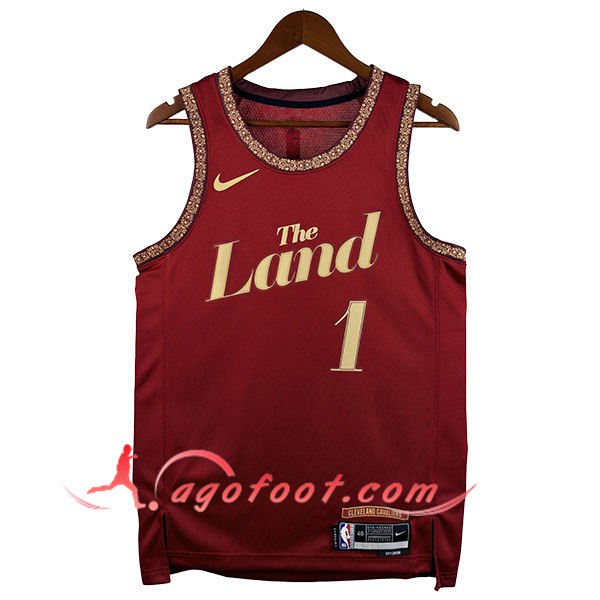 Maillot Cleveland Cavaliers (HARDEN #1) 2026/27 Rouge/Jaune -02