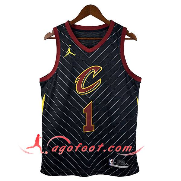 Maillot Cleveland Cavaliers (HARDEN #1) 2026/27 Noir/Rouge/Jaune