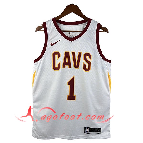 Maillot Cleveland Cavaliers (HARDEN #1) 2026/27 Blanc/Rouge