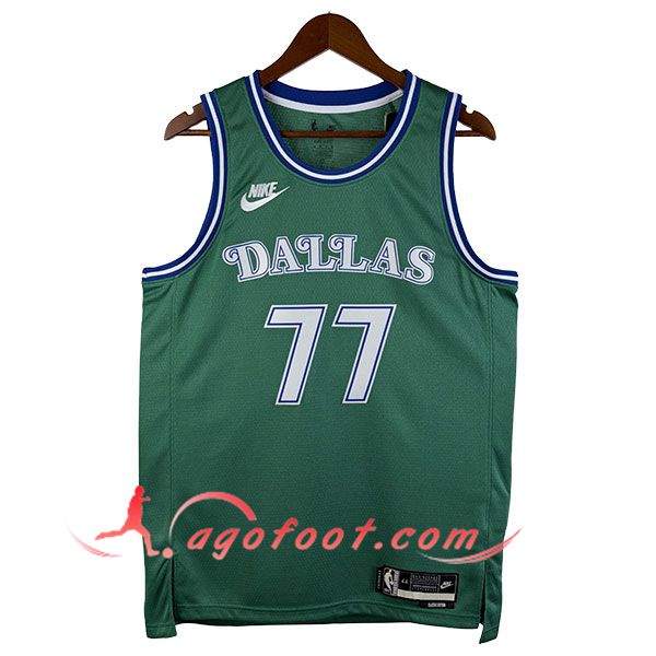 Maillot Dallas Mavericks (DONCIC #77) 2026/27 Vert