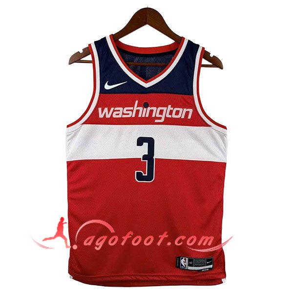 Maillot Washington Wizards (YONG #3) 2026/27 Rouge/Blanc/Bleu