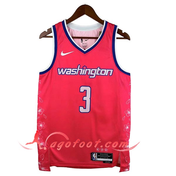 Maillot Washington Wizards (YONG #3) 2026/27 Rouge/Bleu