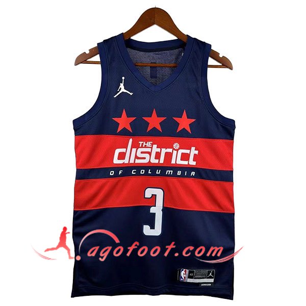 Maillot Washington Wizards (YONG #3) 2026/27 Bleu/Rouge