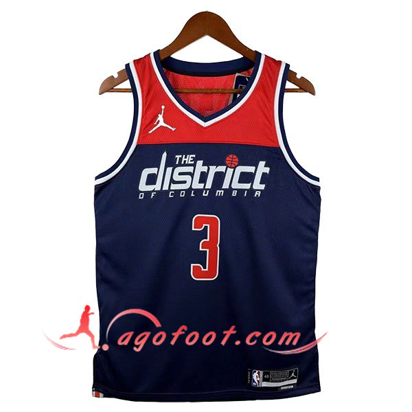 Maillot Washington Wizards (YONG #3) 2026/27 Rouge/Bleu -02