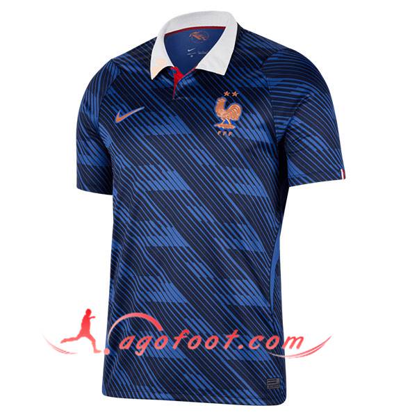 Nouveau Maillot Equipe Foot France Domicile 2026/2027
