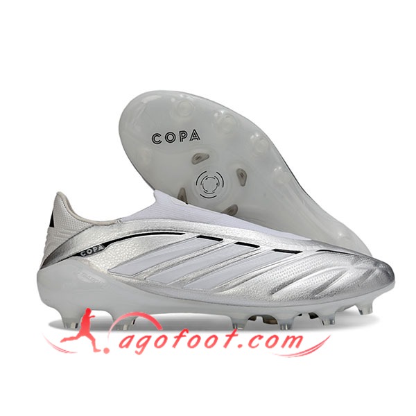 Copa Chaussures de Foot PURE IV ELITE FG Blanc/Gris