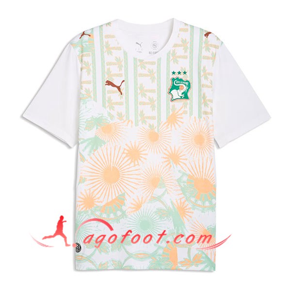 Nouveau Maillot Equipe Foot Côte d'Ivoire Exterieur Coupe Du Monde 2026
