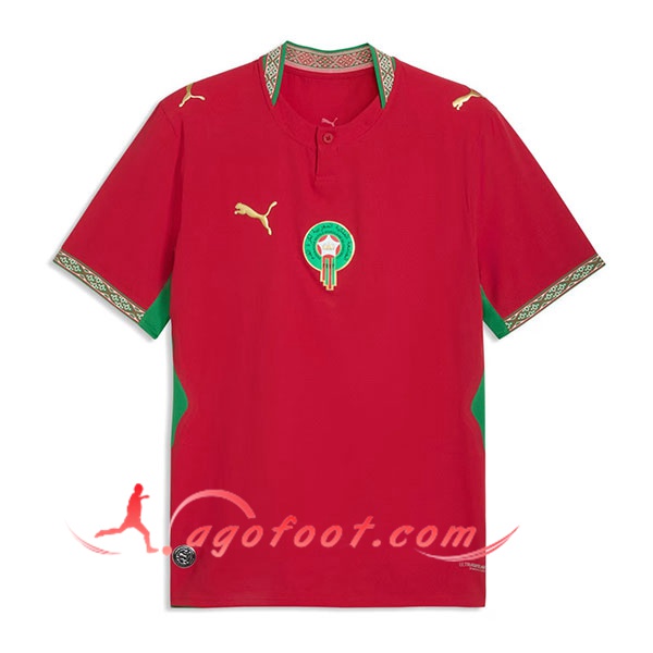 Nouveau Maillot Equipe Foot Maroc Domicile Coupe Du Monde 2026