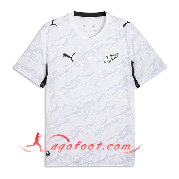 Nouveau Maillot Equipe Foot Nouvelle-Zélande Domicile Coupe Du Monde 2026