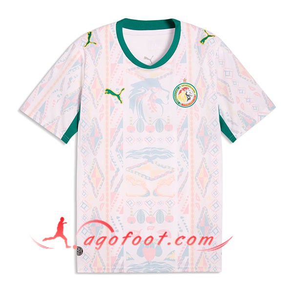 Nouveau Maillot Equipe Foot Sénégal Domicile Coupe Du Monde 2026
