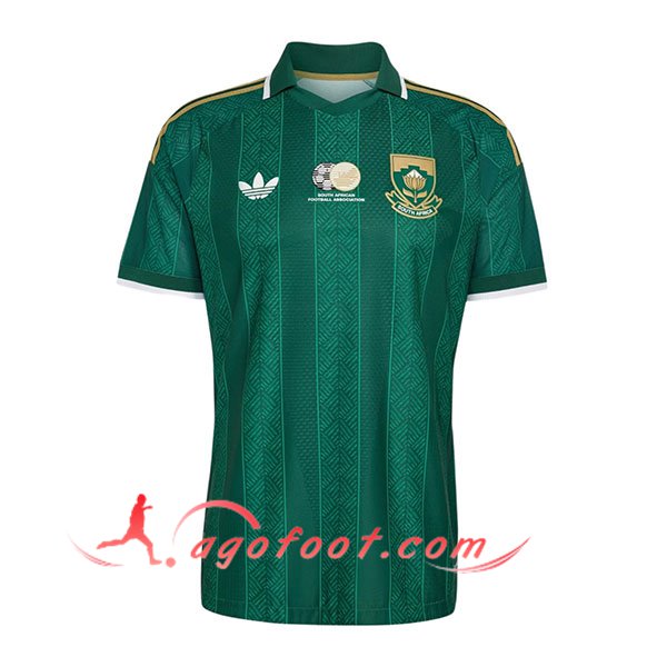 Nouveau Maillot Equipe Foot Afrique du Sud Exterieur Coupe Du Monde 2026