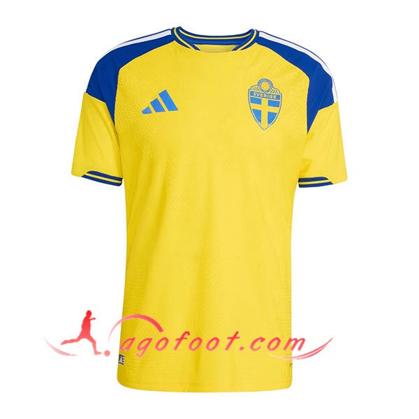 Nouveau Maillot Equipe Foot Suède Domicile Coupe Du Monde 2026